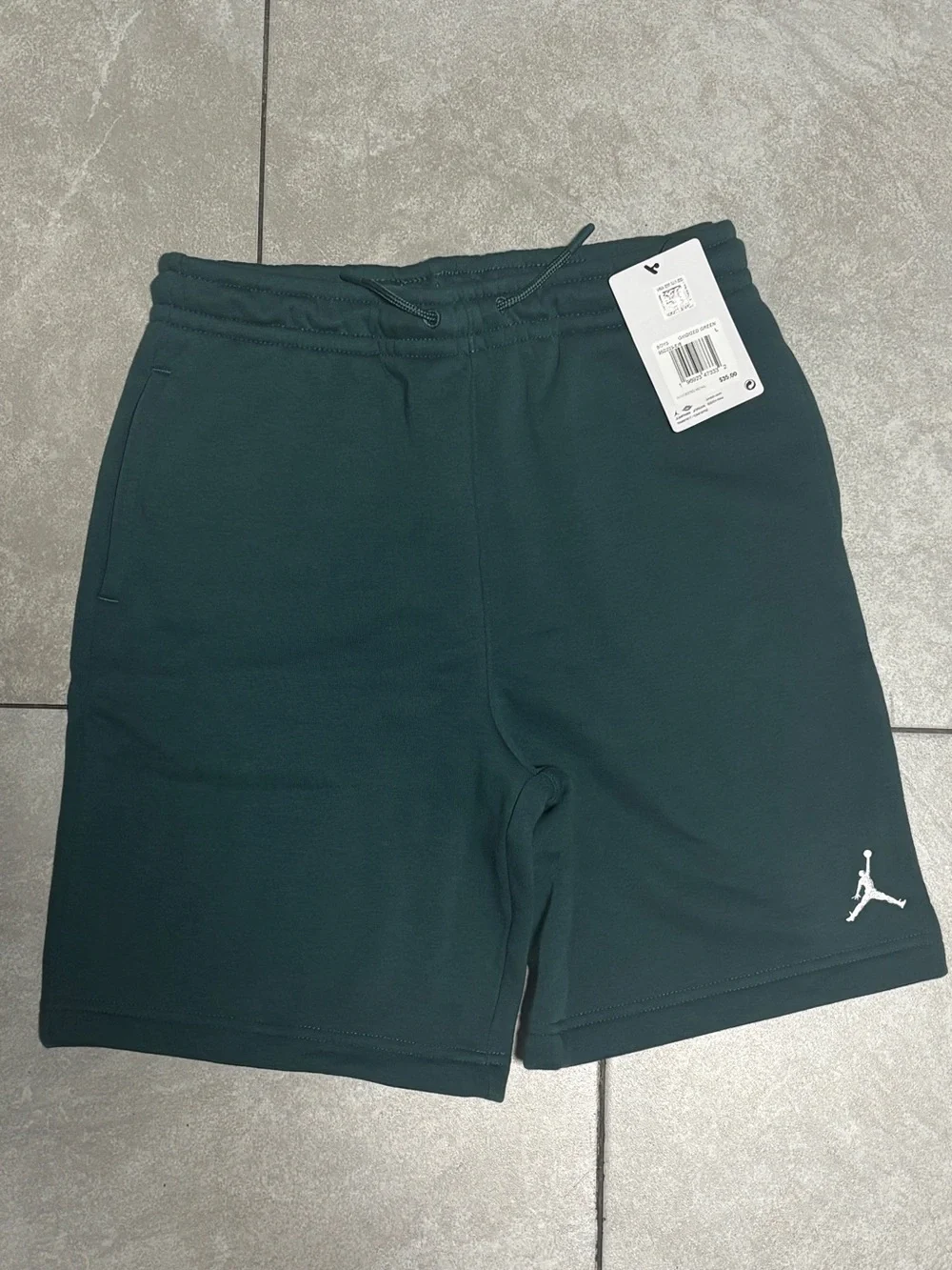 Jordan Men's Dark Green Jumpman Fleece Shorts